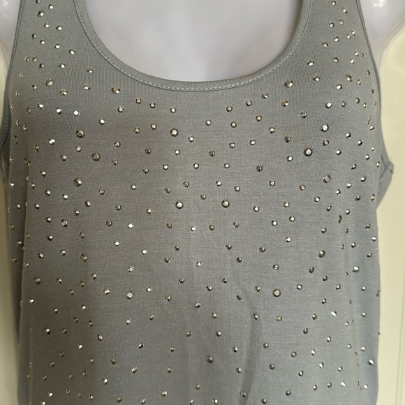 R&W Grey, Bling Camisole Size Small. - Picture 3 of 4